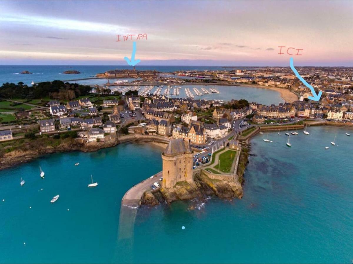 3 Pieces A 50 Metres Du Bord De Mer Saint-Malo Luaran gambar